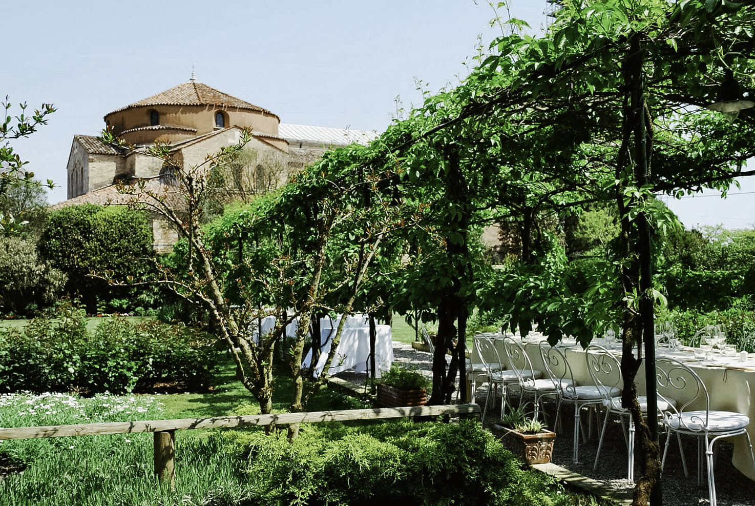 Gardens of Locanda Cipriani, Venice