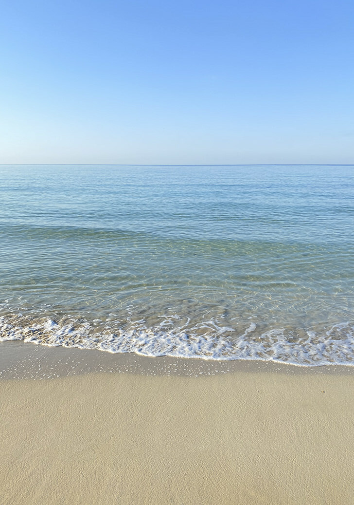 Mediterranean sea in Puglia