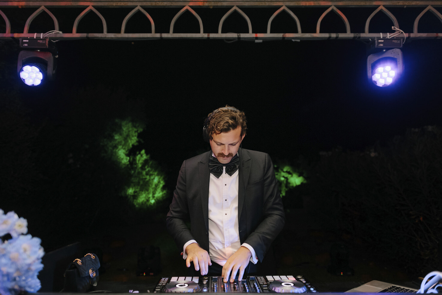 DJ for wedding reception in Italy