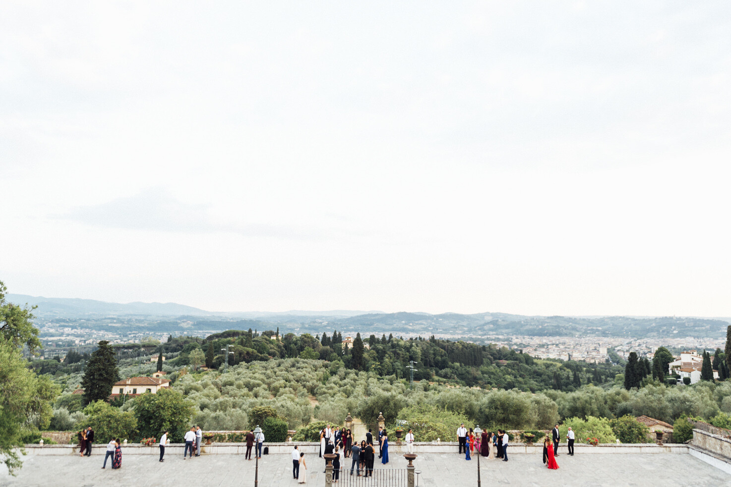 Terrace of Villa di Maiano