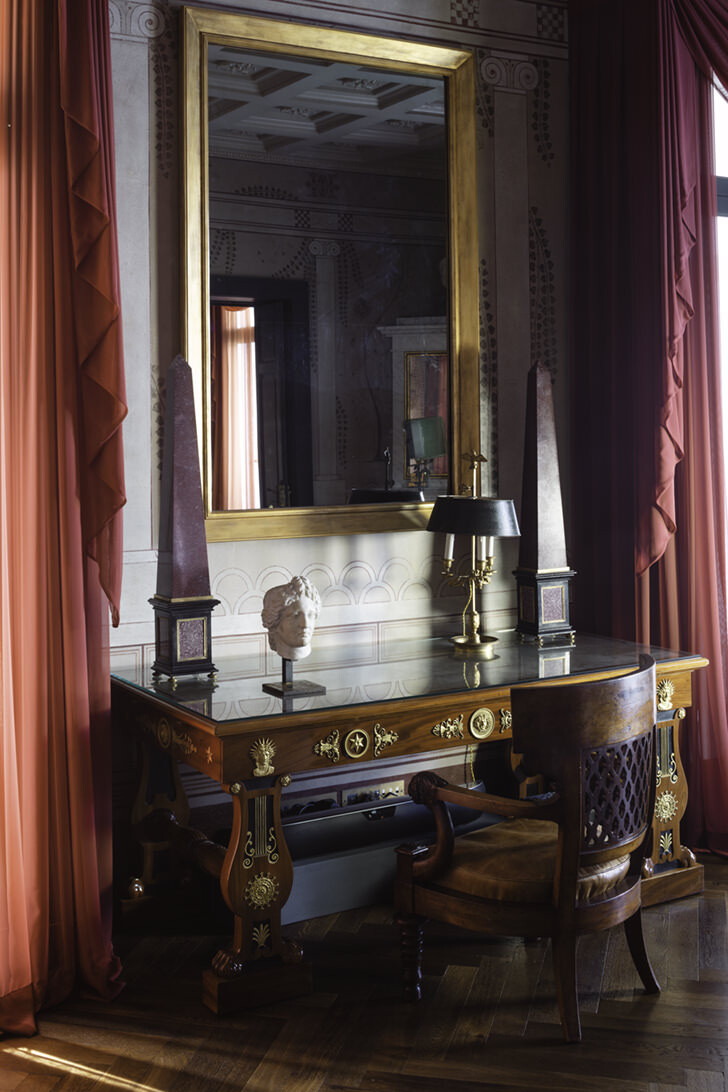 Interior of Villa Astor