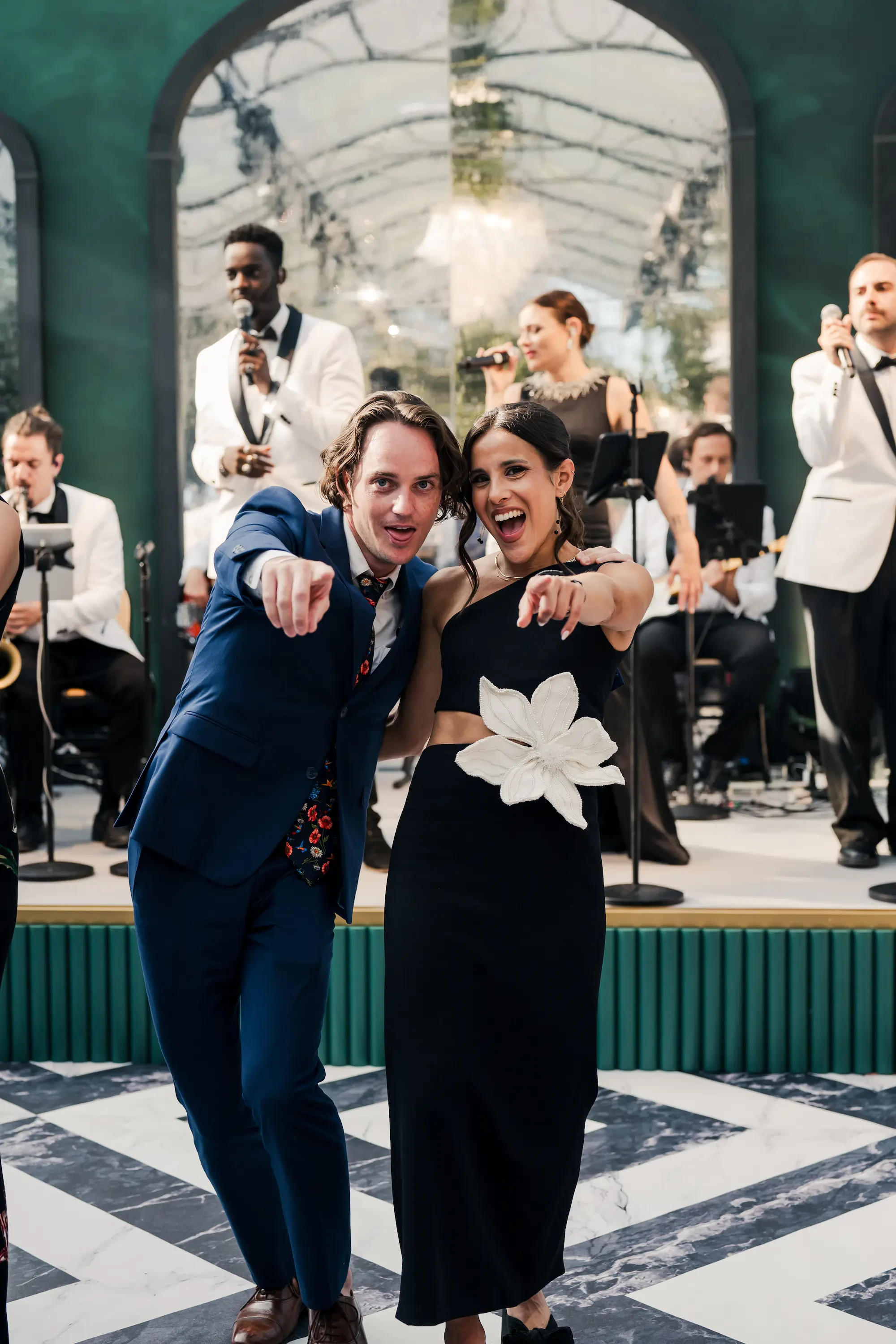 Villa Balbiano Lake Como Wedding Reception Dance Floor