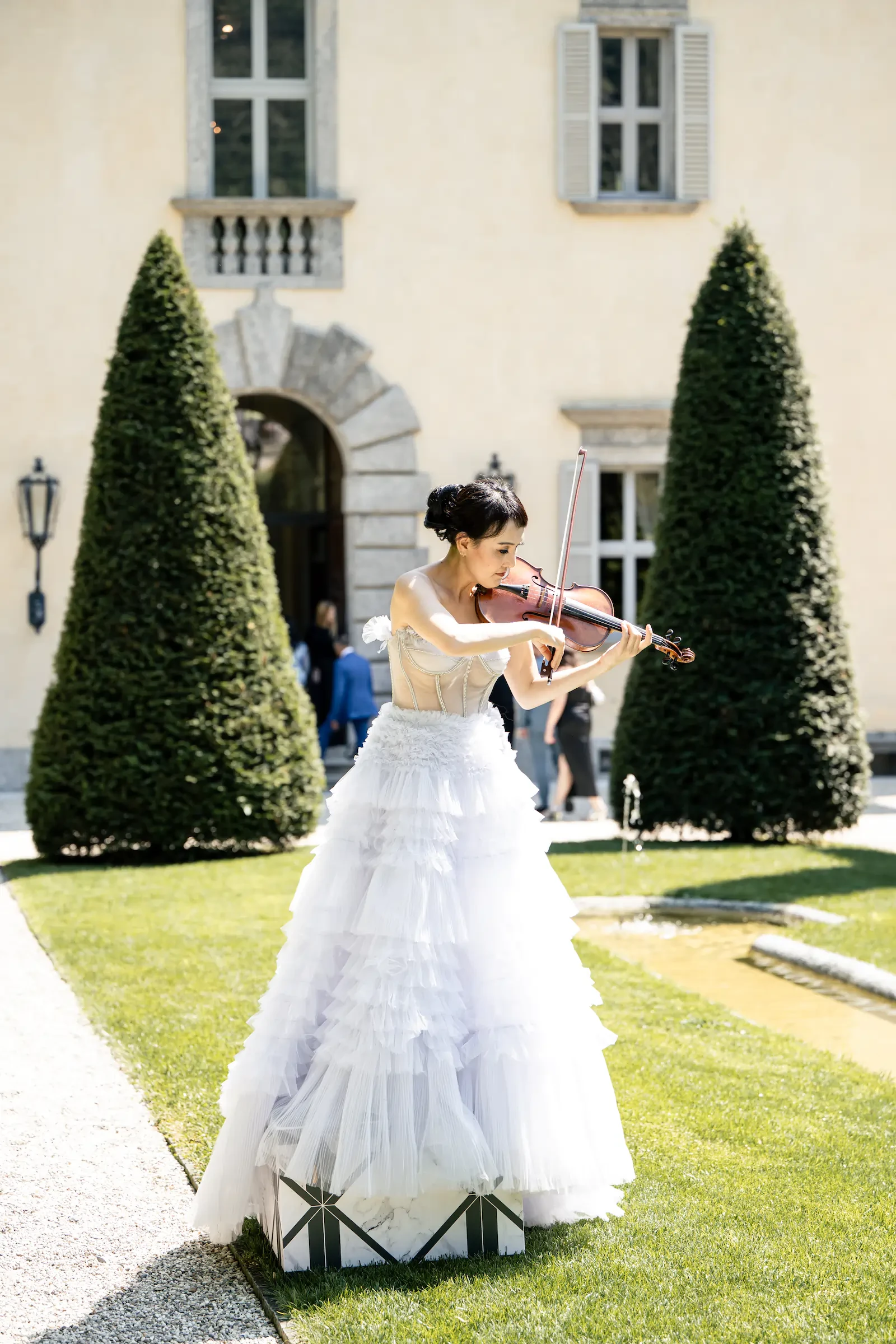 Villa Balbiano Lake Como Wedding Live Violinist
