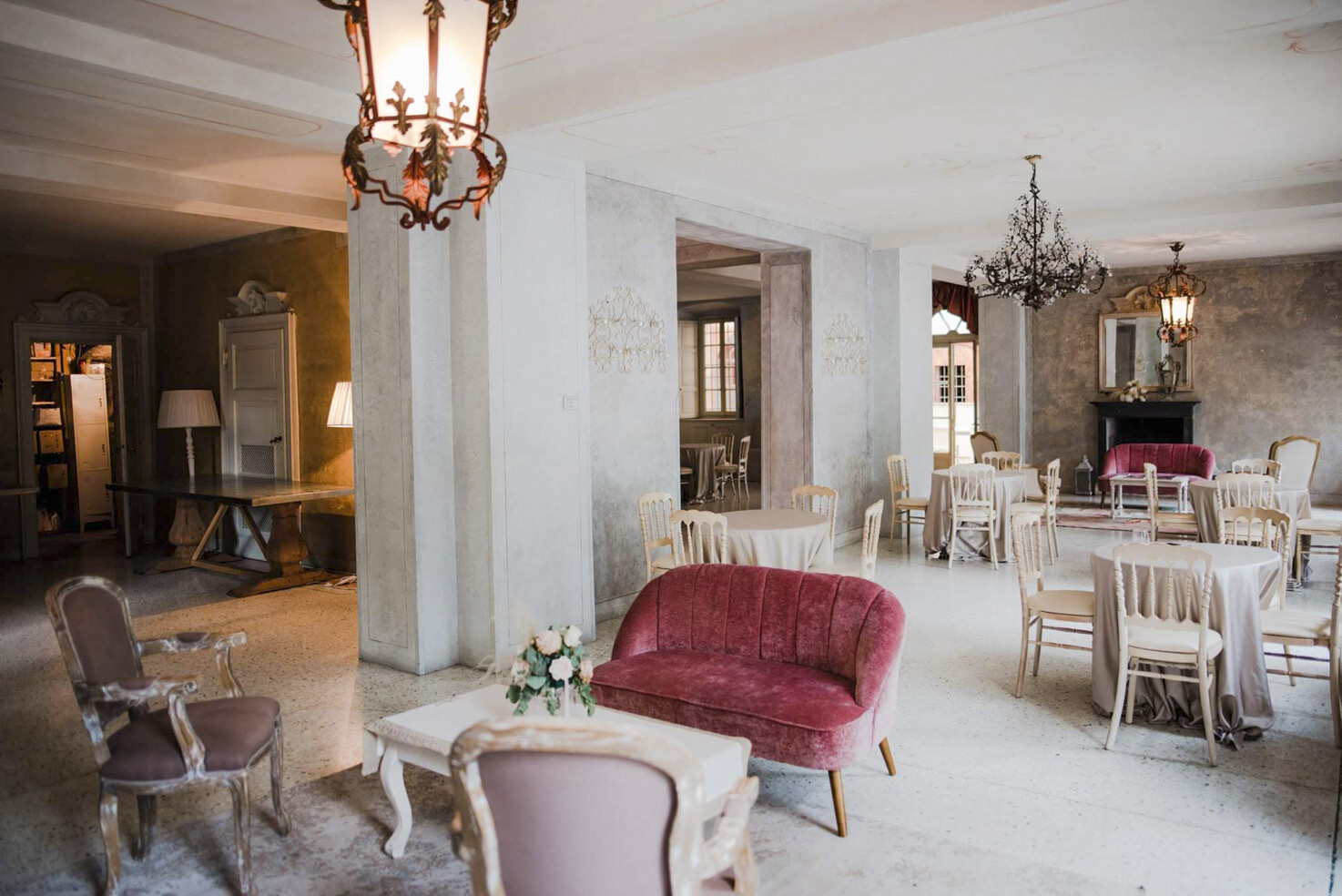 Interior of Villa Regina Teodolinda