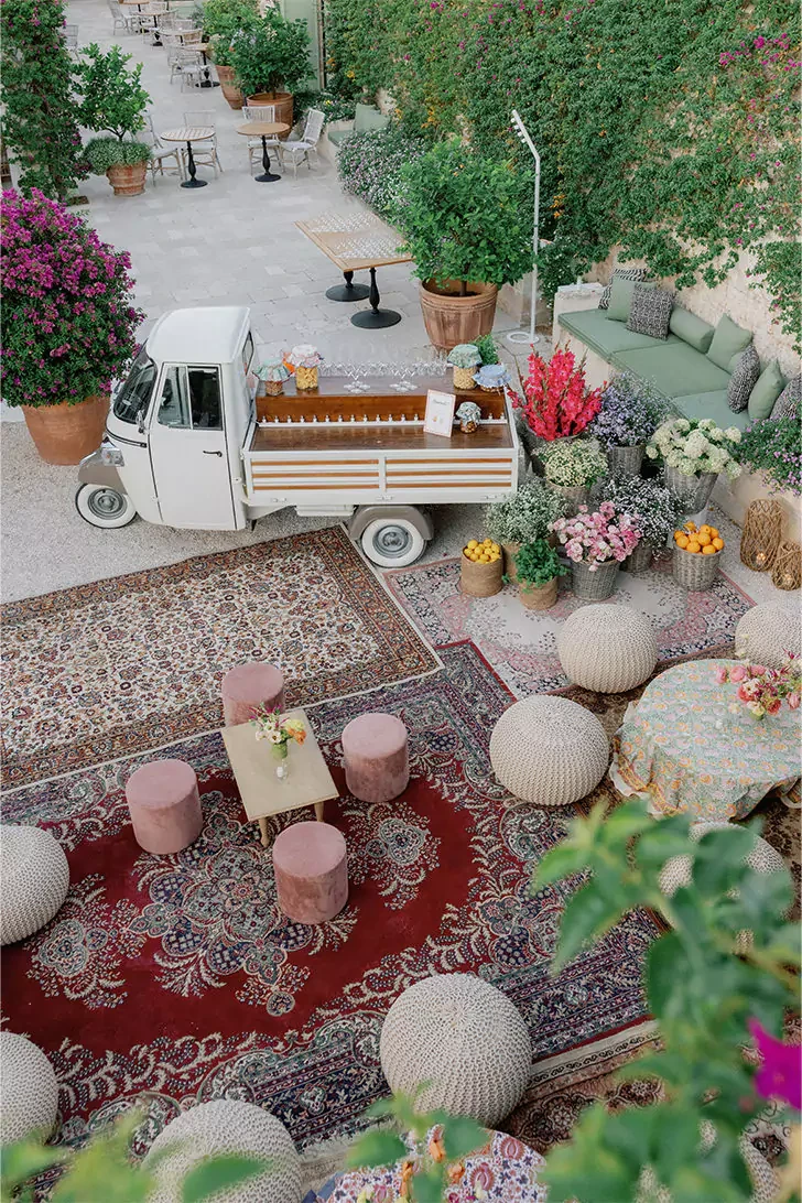 Wedding reception in a Masseria