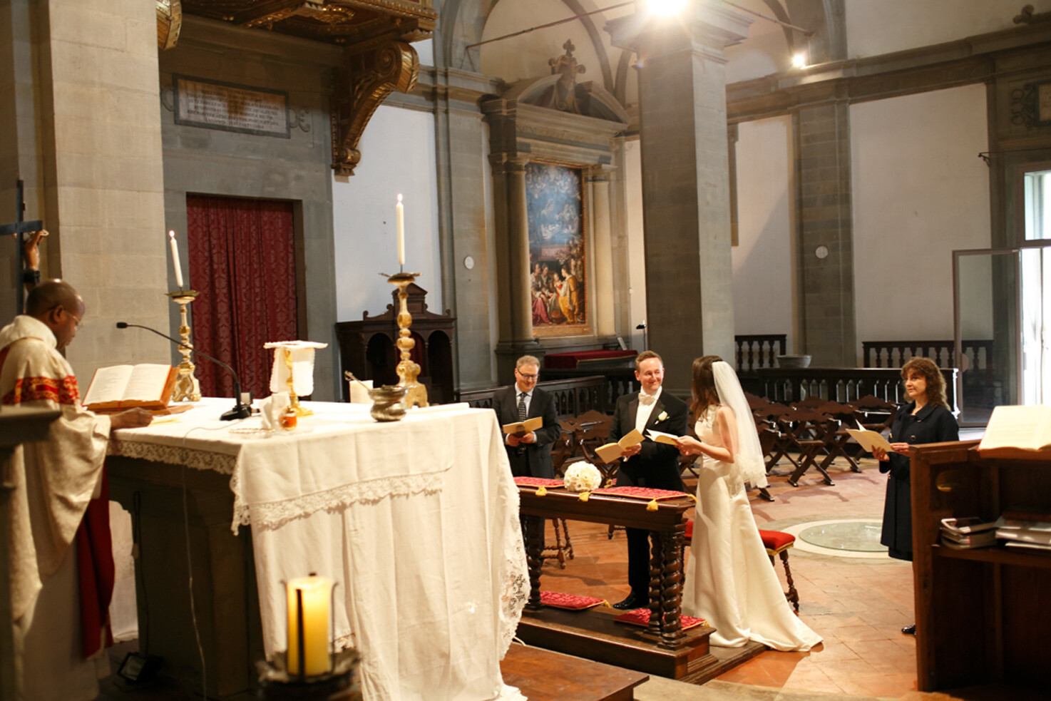 Interior of the church Santa Maria Nuova