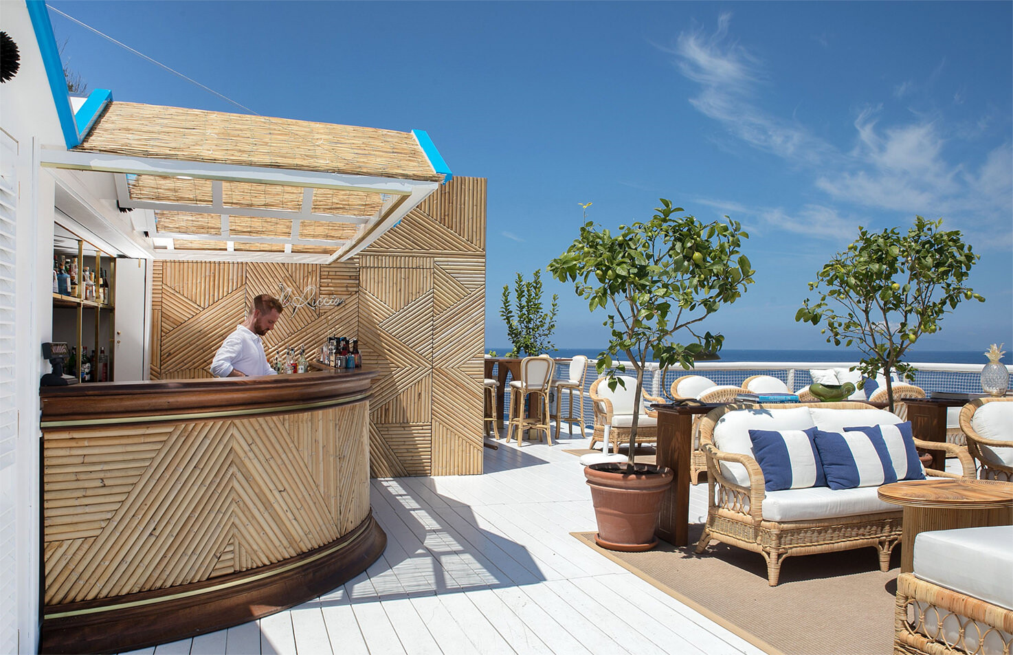 Il Riccio terrace bar