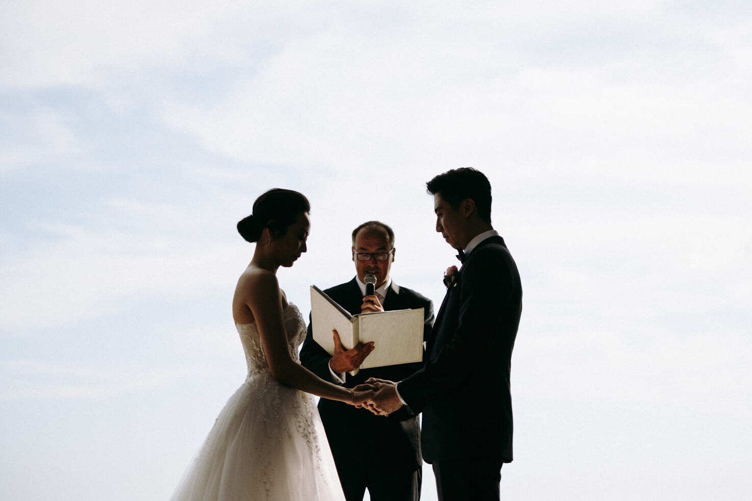 Wedding ceremony in Capri