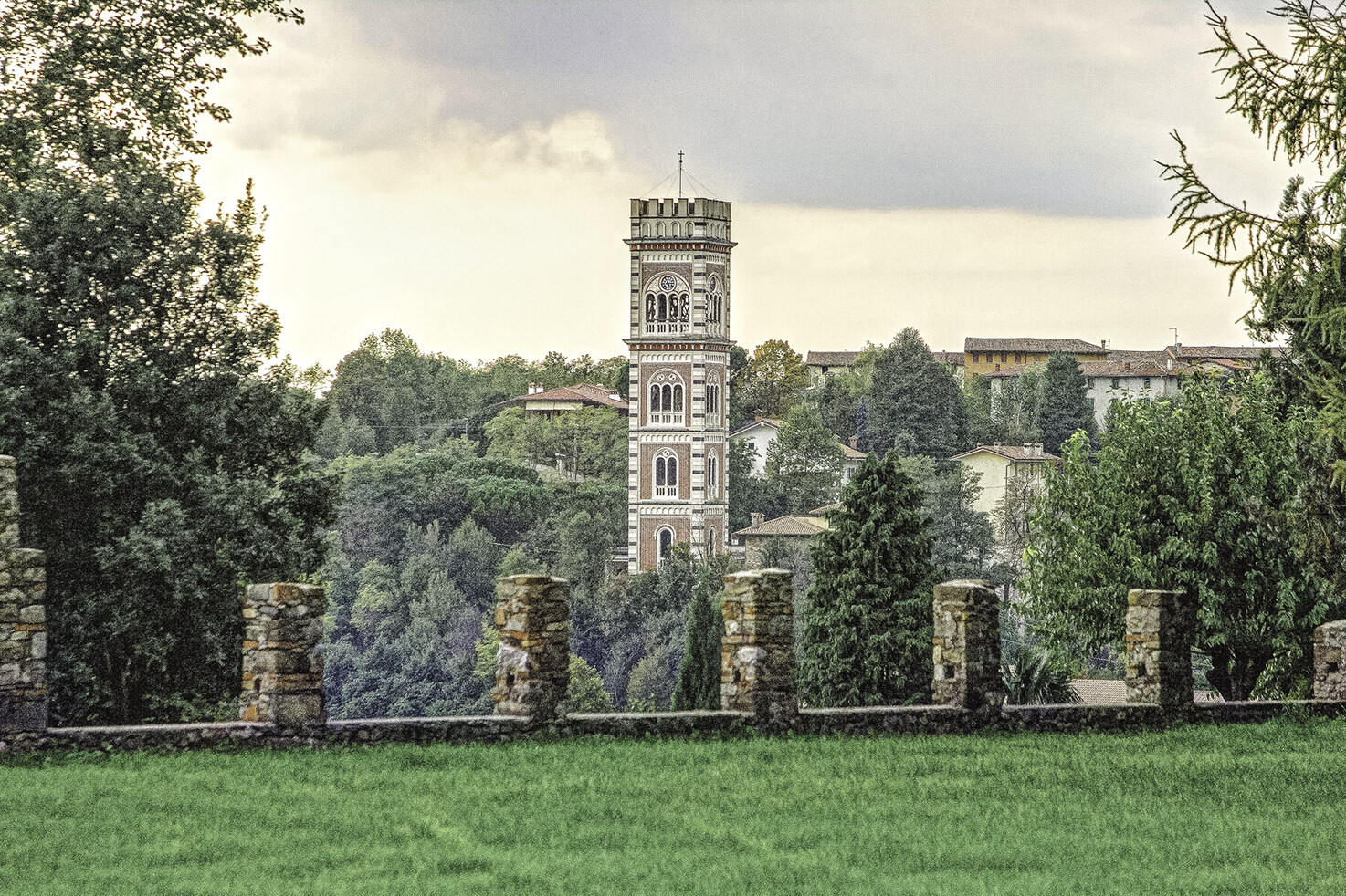 Panorama of the Friulian hills