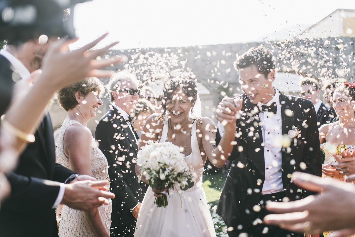 Civil wedding in Ravello Villa Rufolo