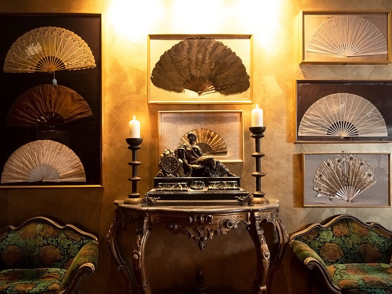Fan collection at Metropole Hotel