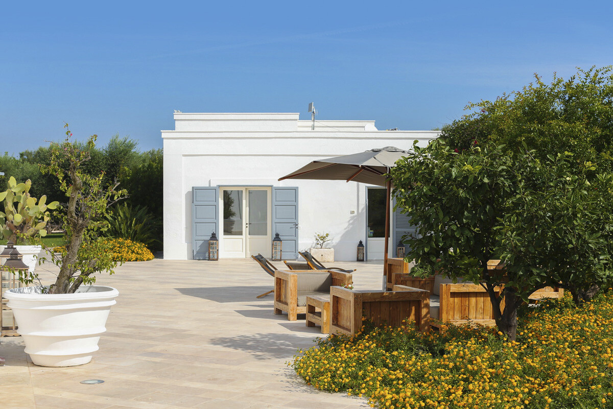 Façade of Masseria Don Luigi