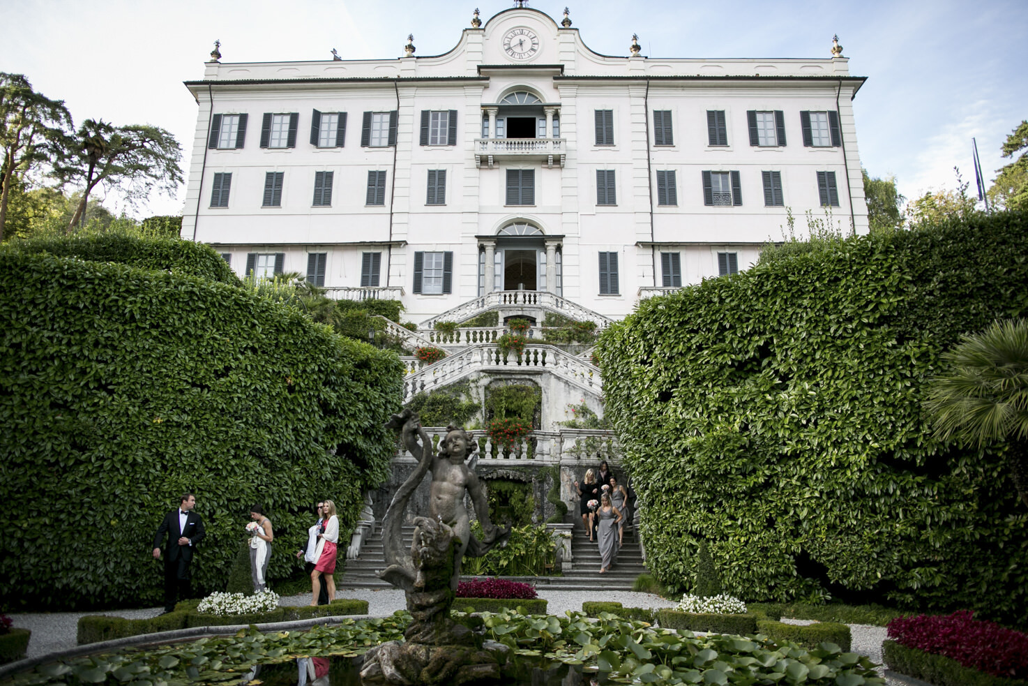 FaÃ§ade of Villa Carlotta, Lake Como