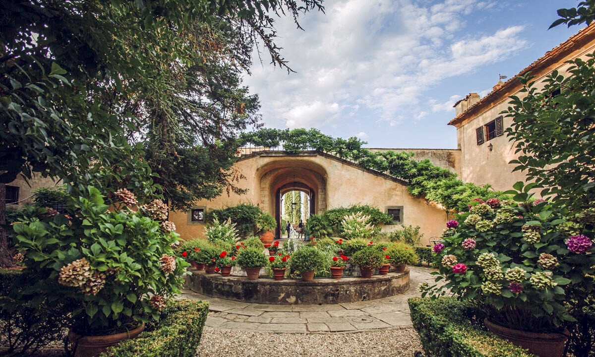 Gardens of Villa di Lilliano