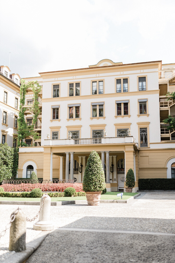 Rear façade of Villa D'Este