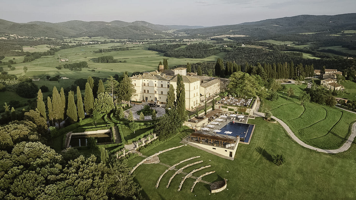 Castello di Casole for weddings in Tuscany