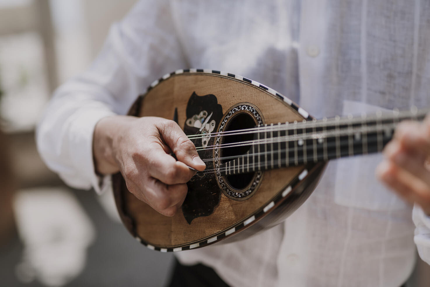 Mandolin player