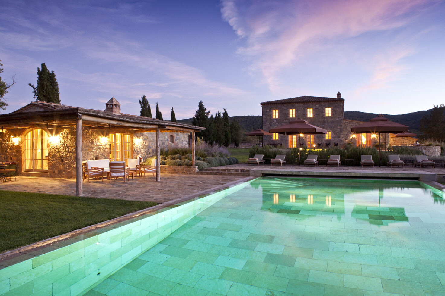 Pool house