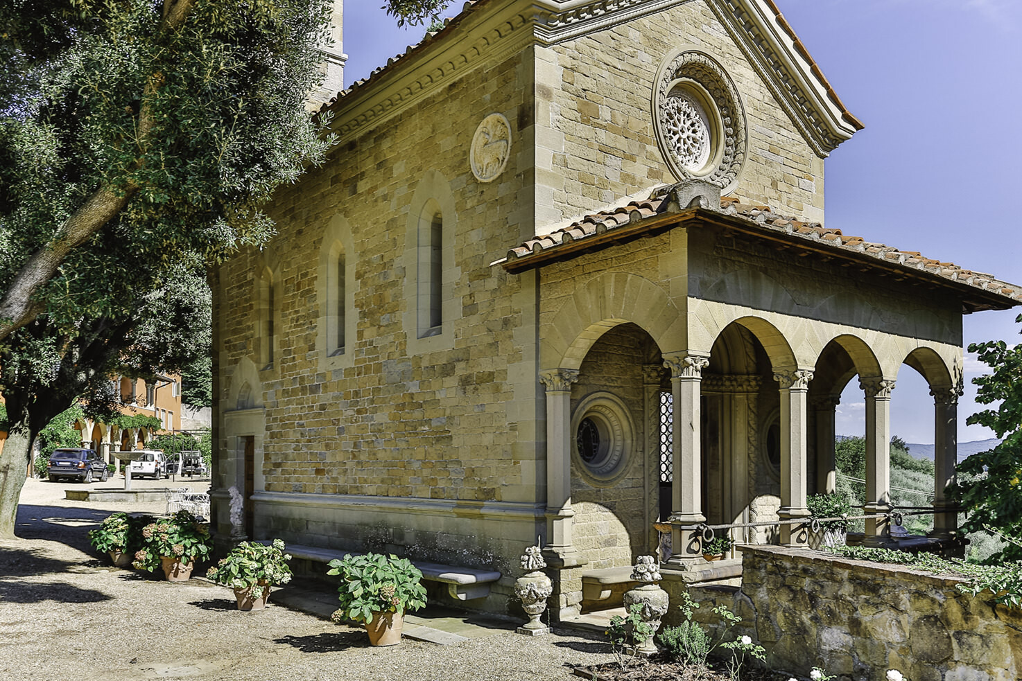 Chapel for wedding ceremony