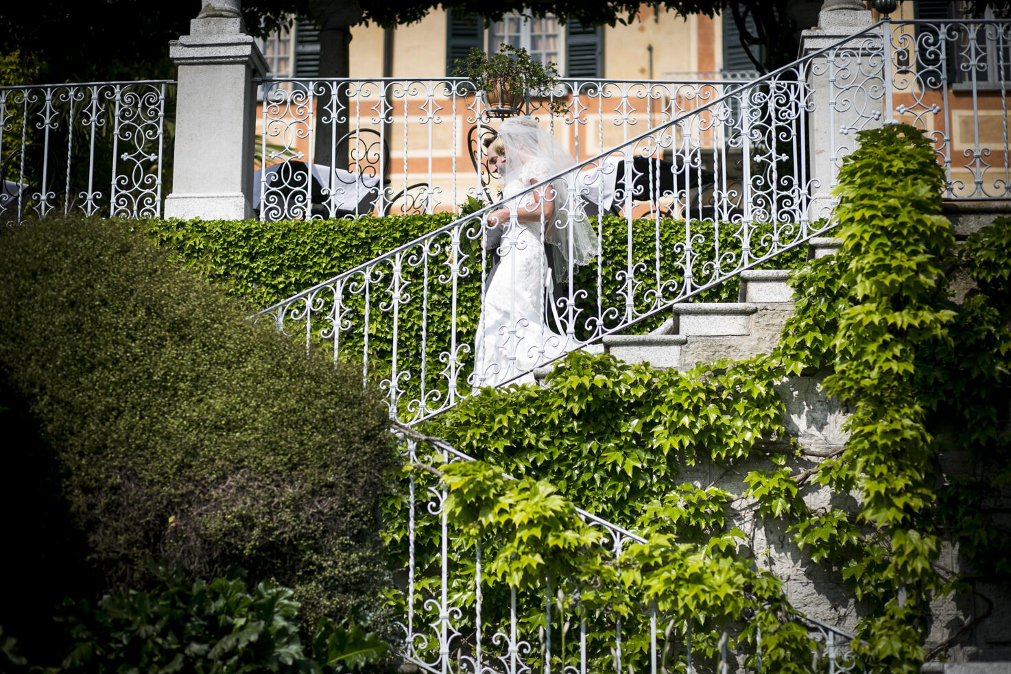 Arrival of the bride