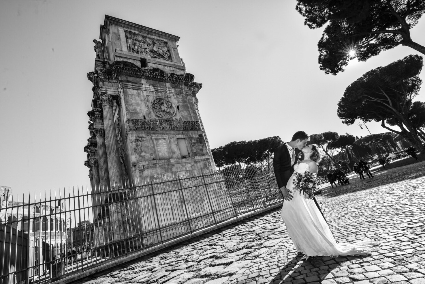 Arch of Constantine in Rome