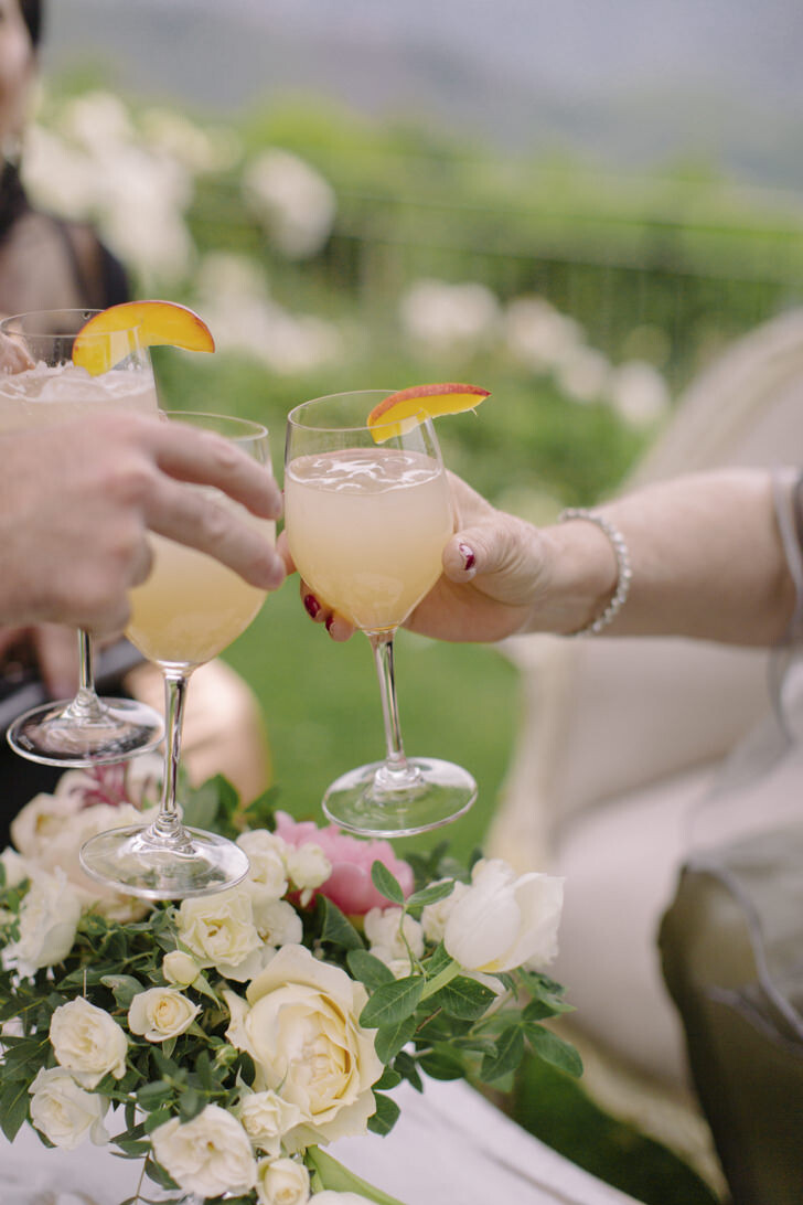 Drinks for wedding cocktail