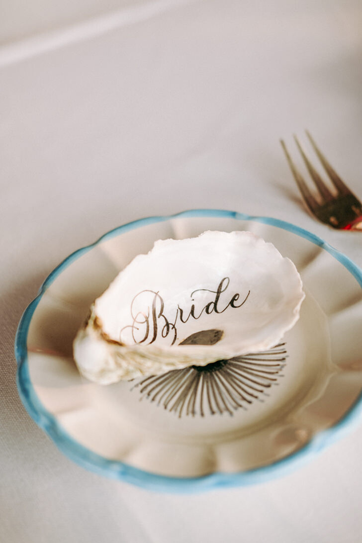 Detail of the table setting