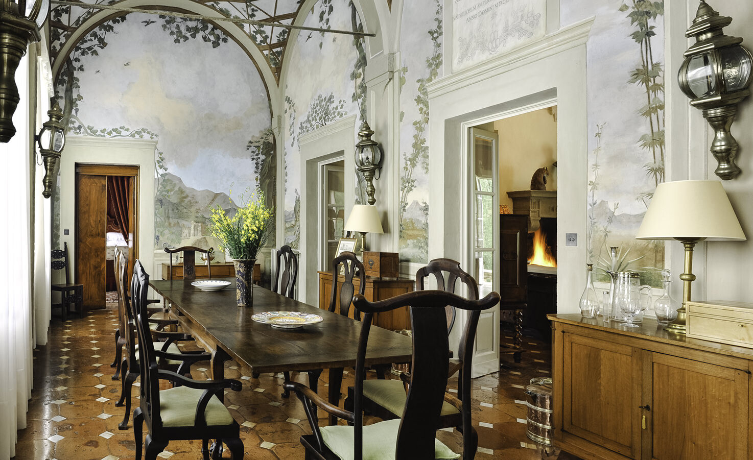 Interior of Villa Cetinale