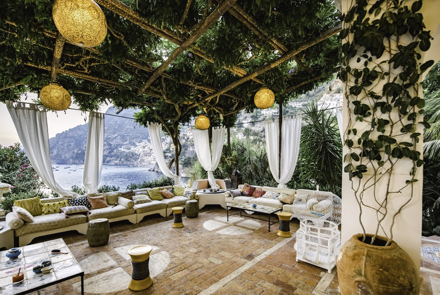 Terrace of Villa Tre Ville