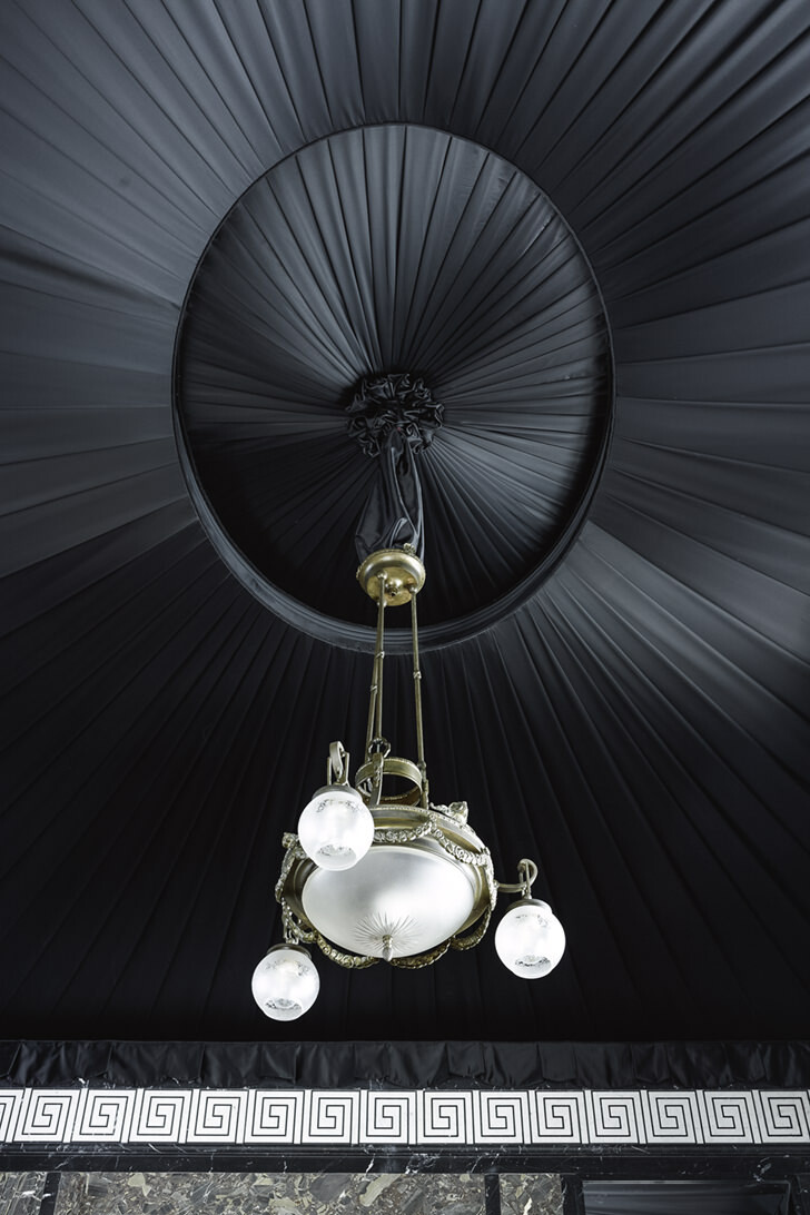 Silk ceiling