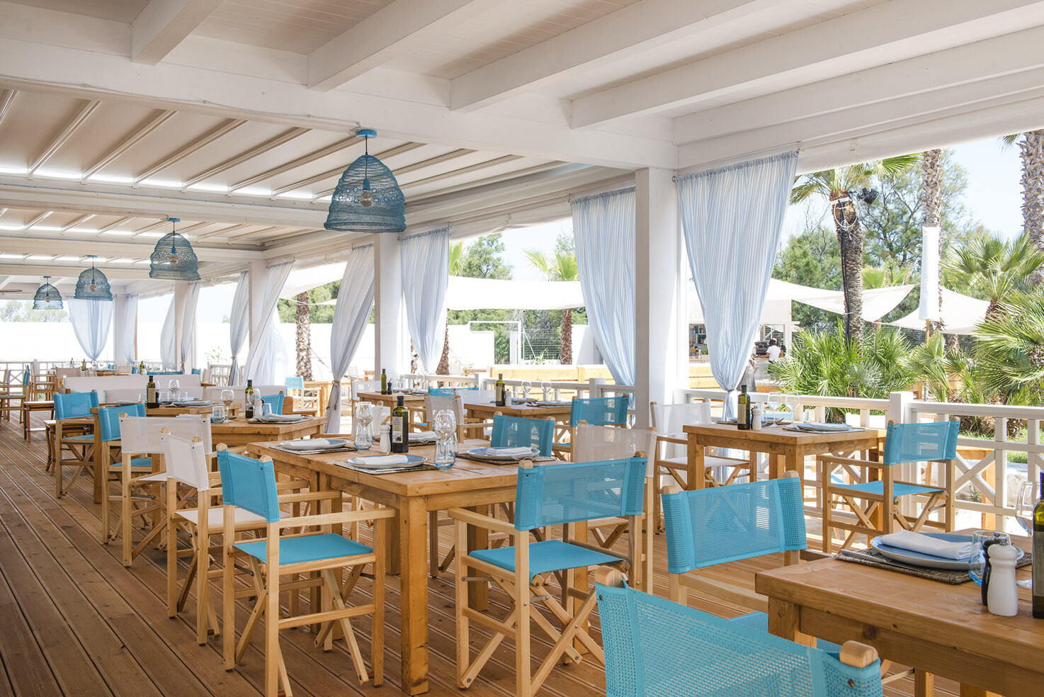 Torre Coccaro Beach Club restaurant