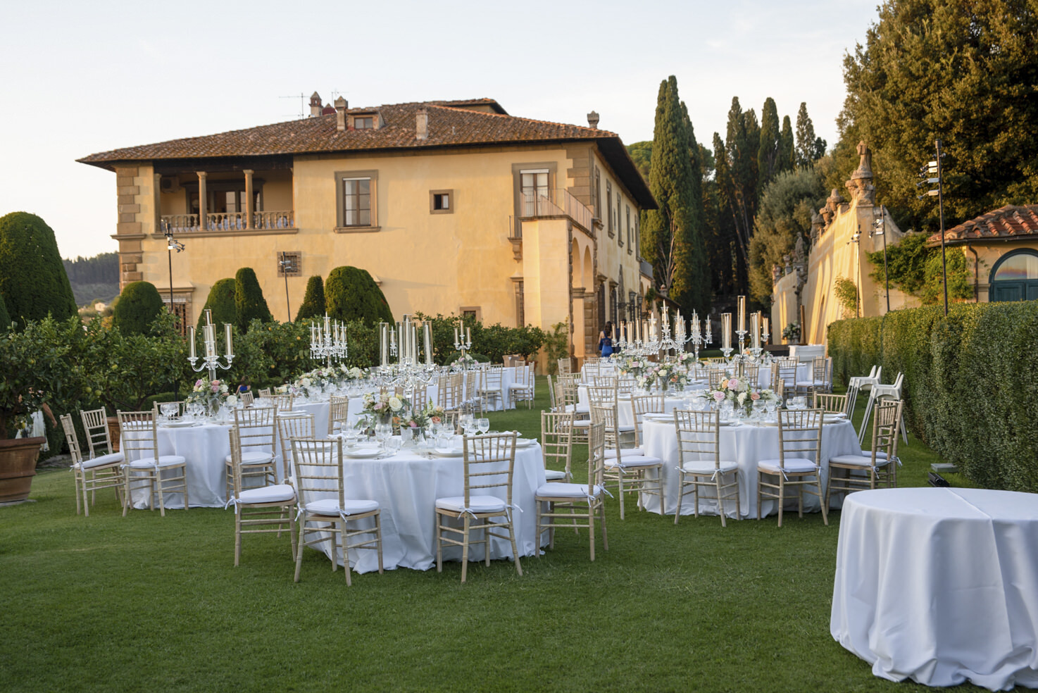 Exterior of Villa Gamberaia
