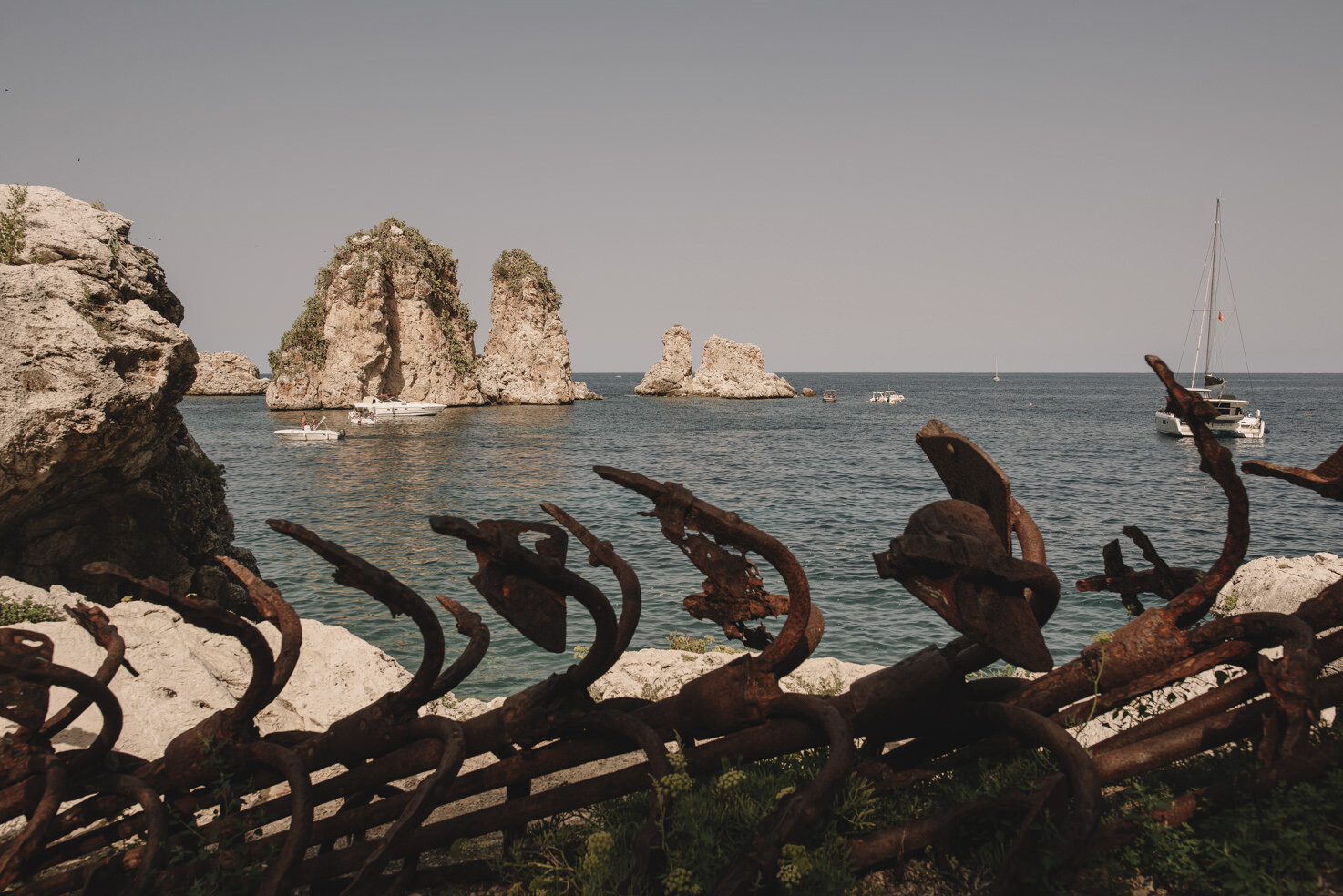 Mediterranean Sea in front of Tonnara di Scopello