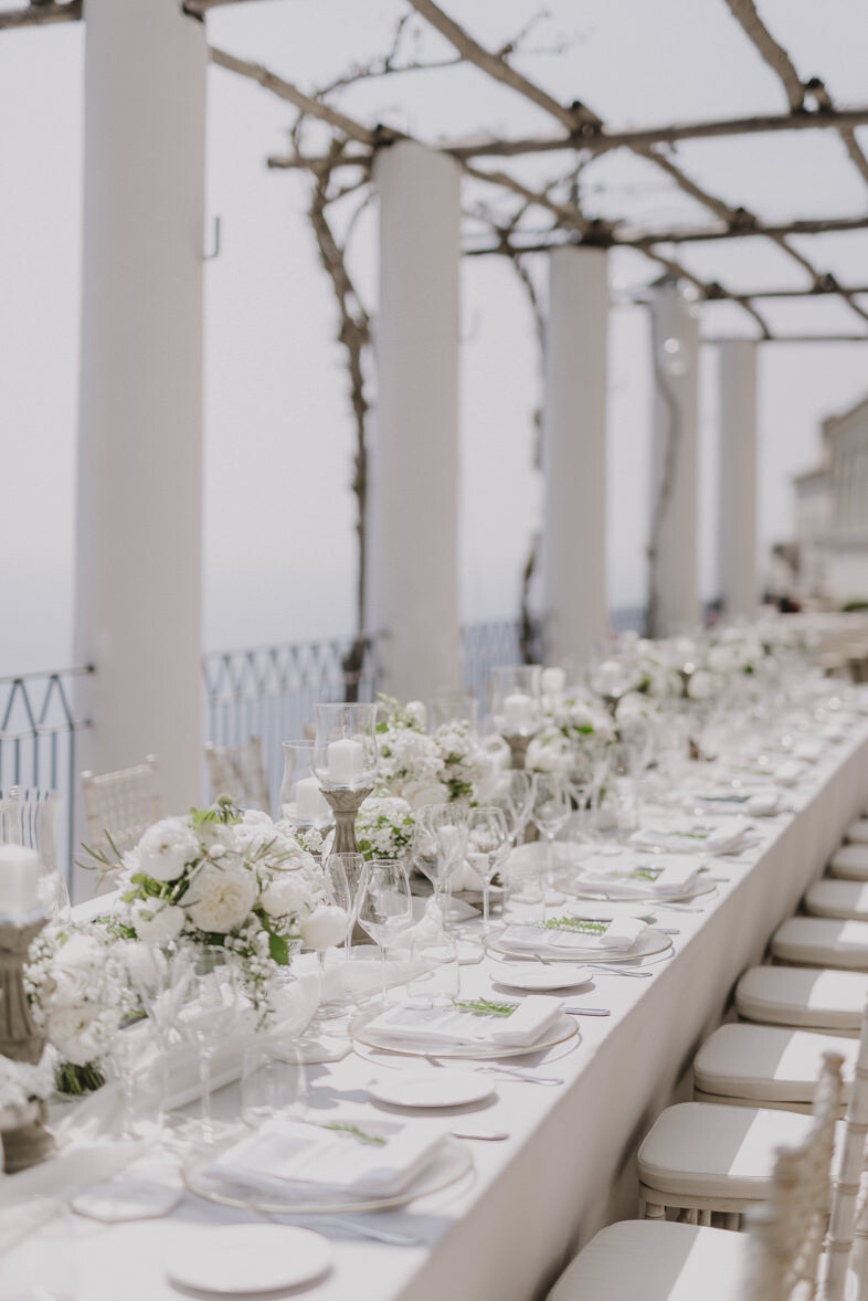 Grand Hotel Convento wedding banquet