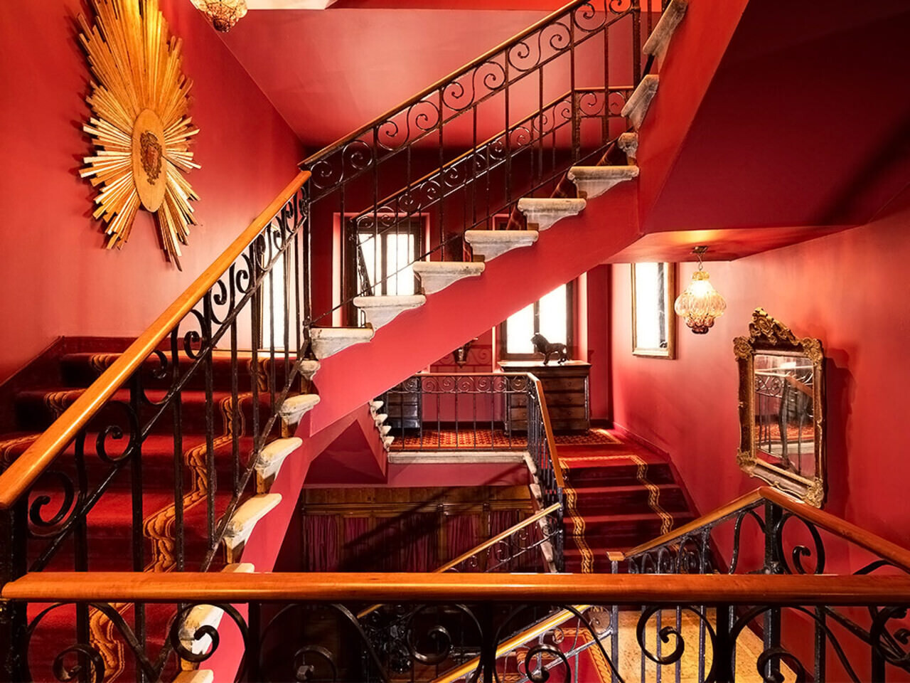 Staircase of Metropole Hotel