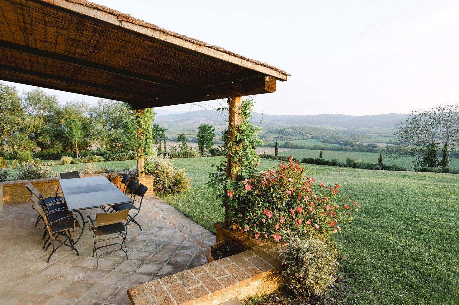 Farmhouse and gardens