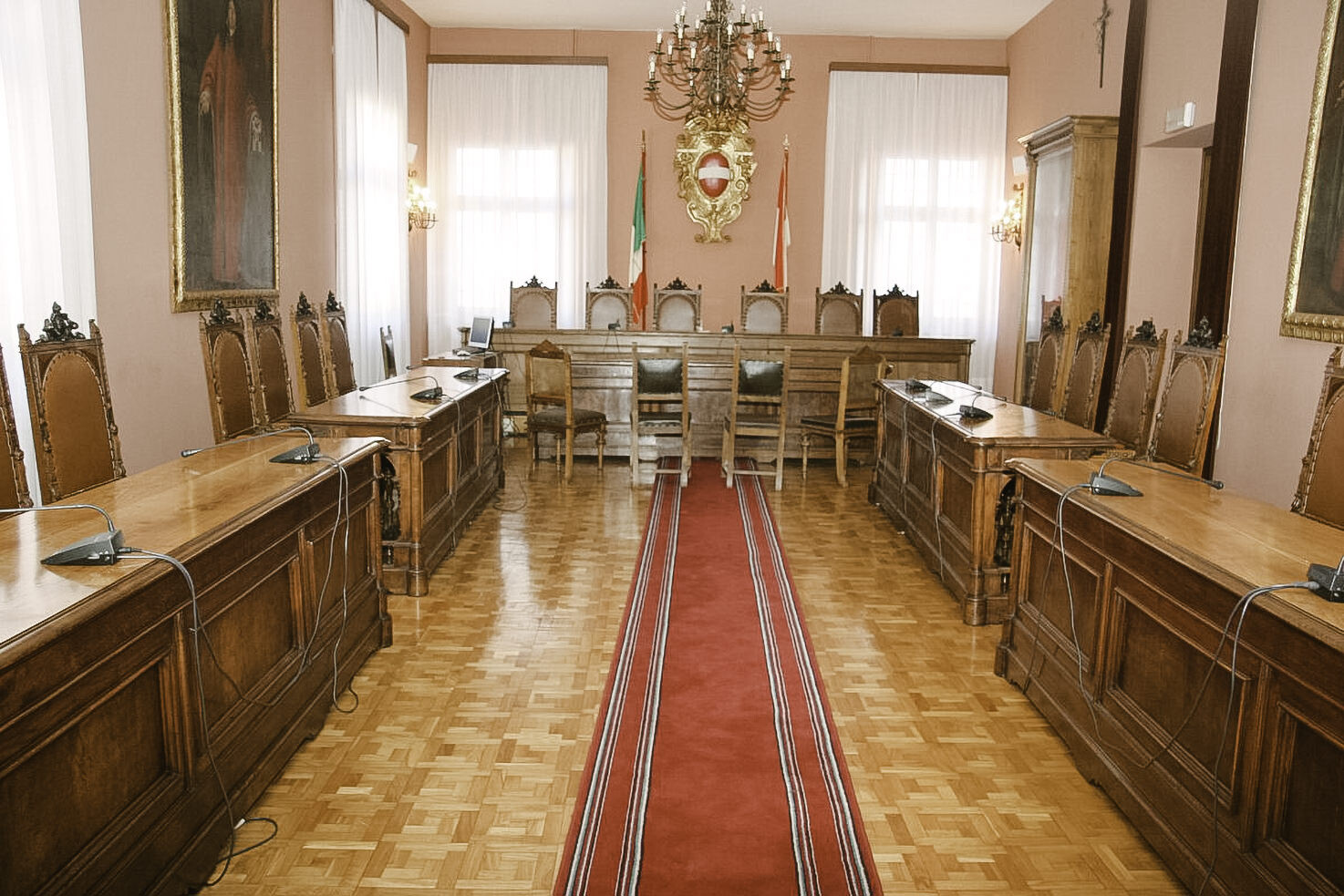 Hall for civil wedding in Cividale