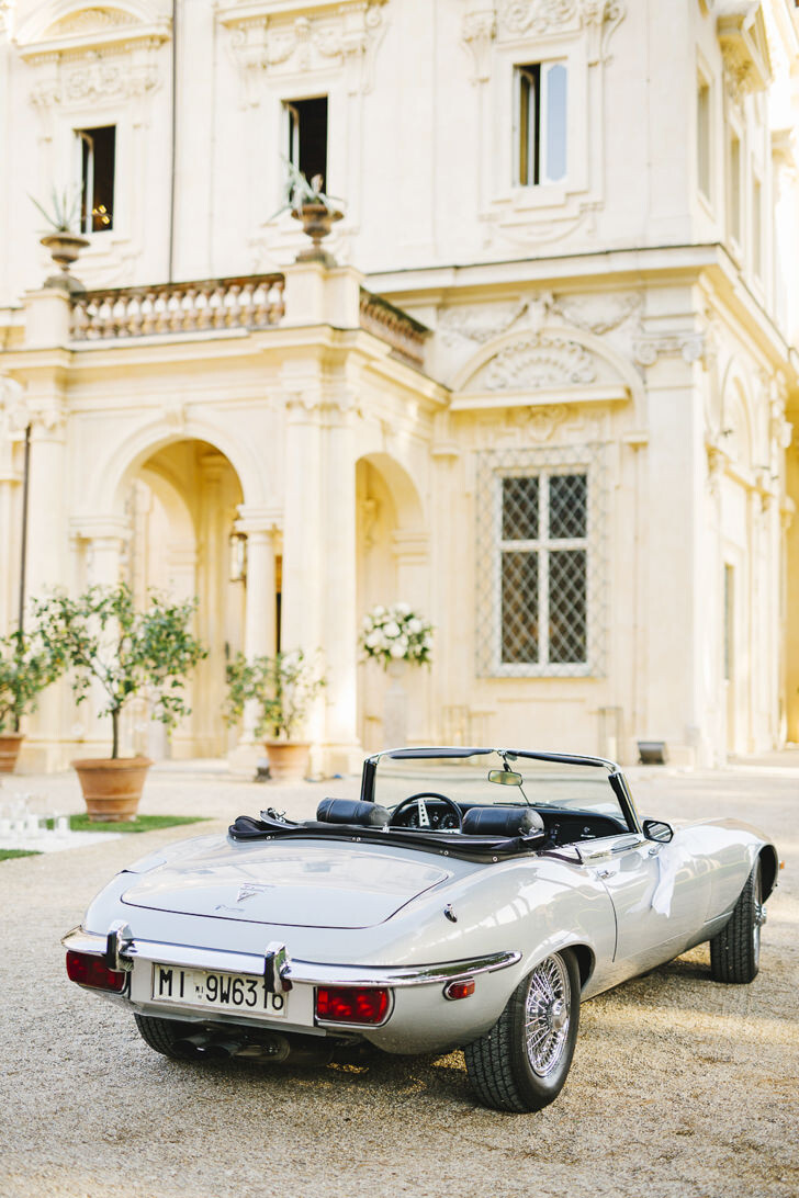 Luxury car fo wedding in Rome