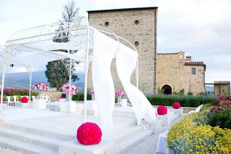 Ceremony at Castello di Velona