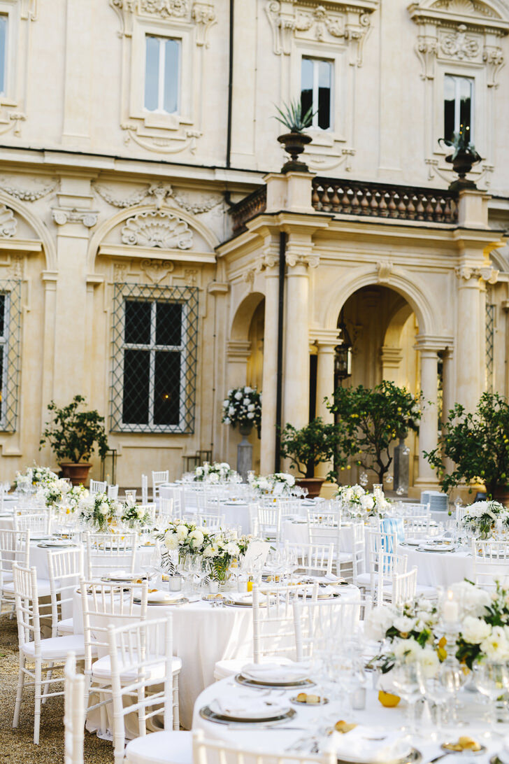 FaÃ§ade of Villa Aurelia in Rome