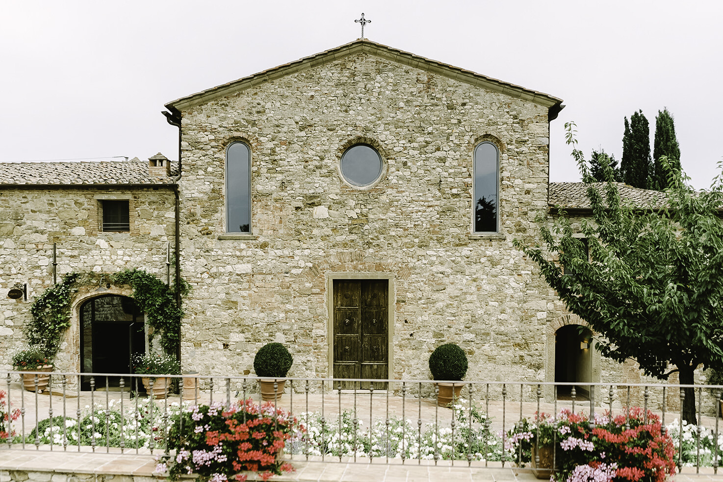 Exterior of Castello di Casole