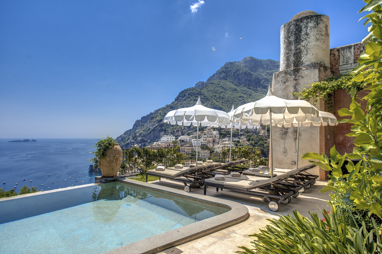Pool and spa