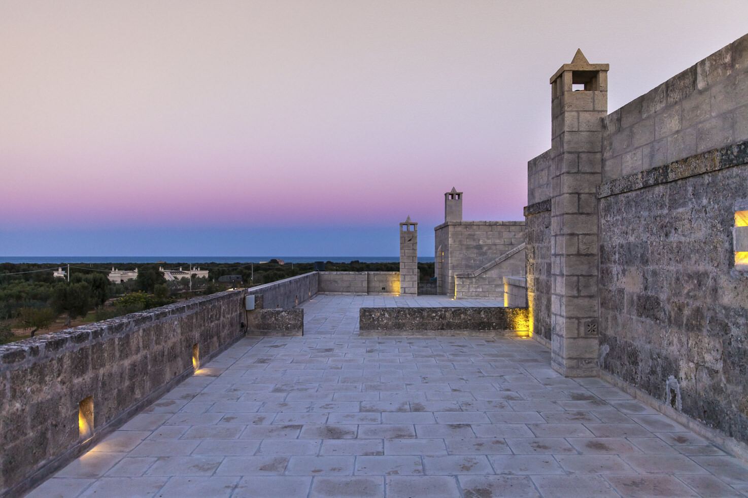 Sea view from Masseria Pettolecchia