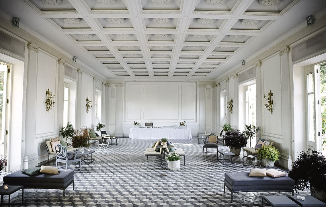 Hall of Villa Aurelia, Rome