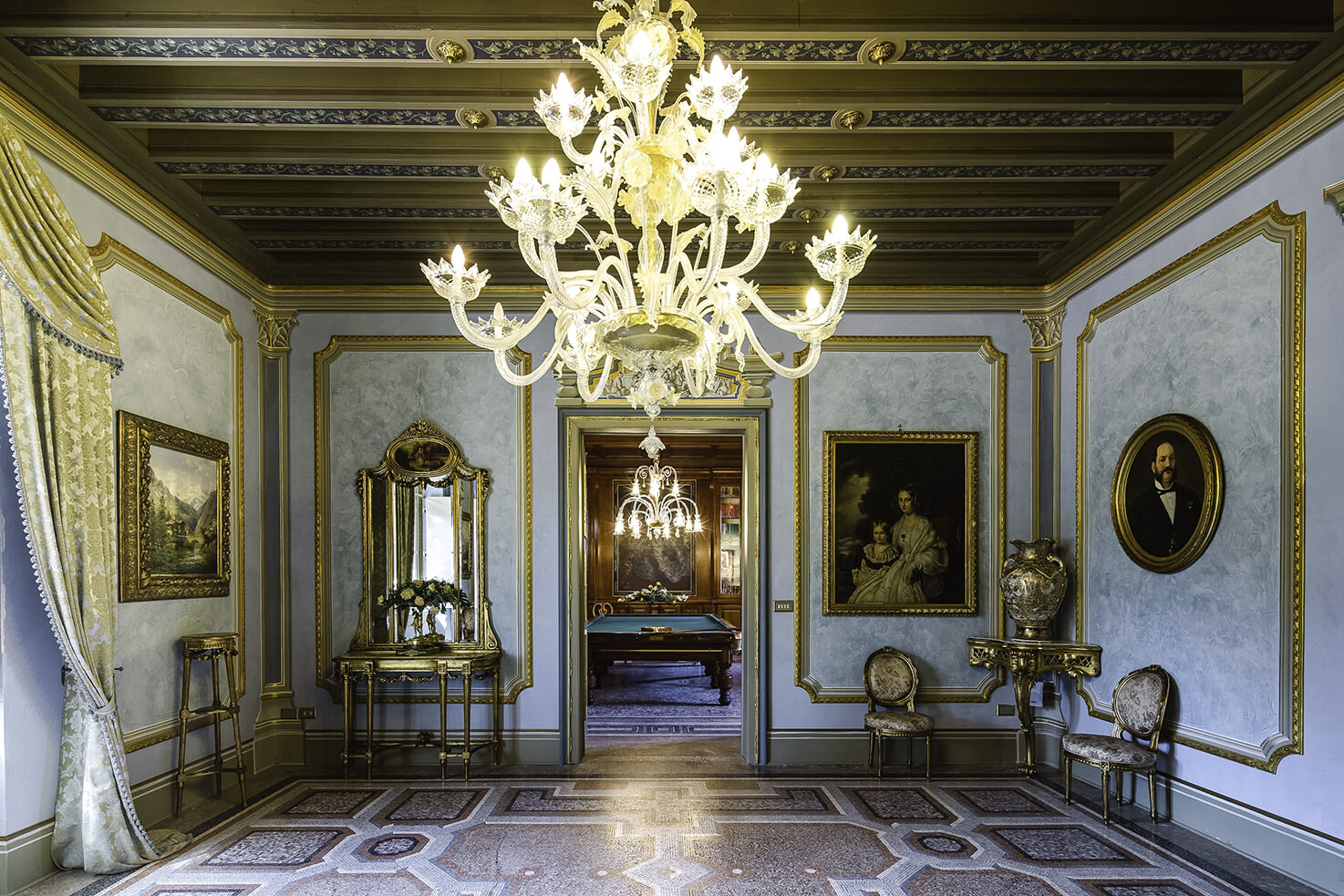 Interior of Castello di Spessa