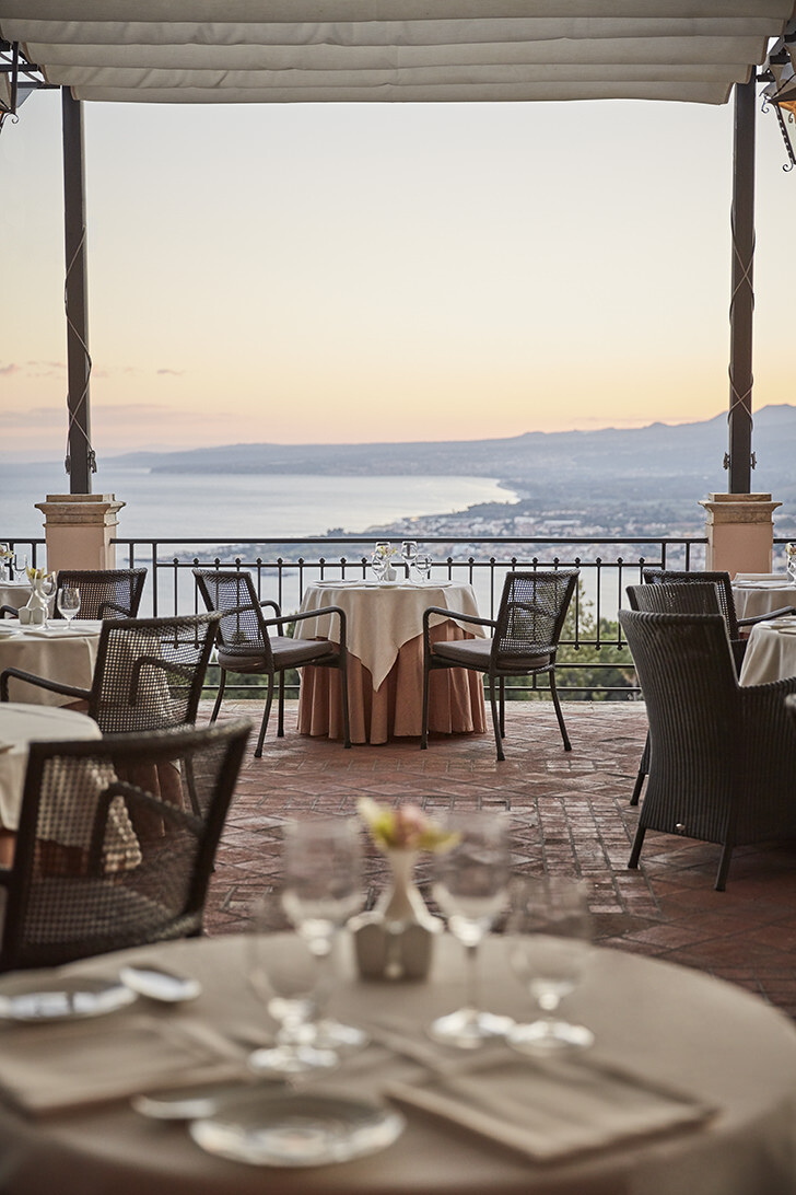 Terrace with sea view