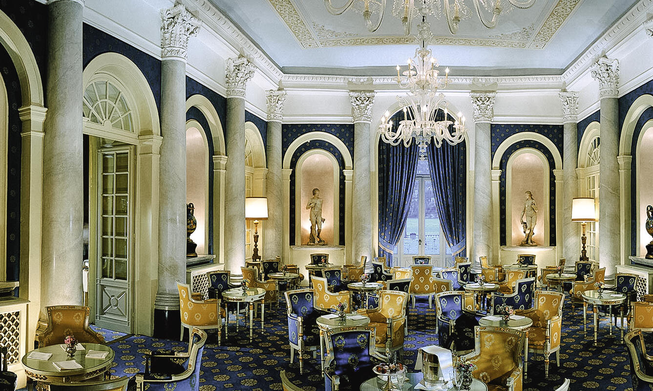 Blue Hall at Villa D'Este