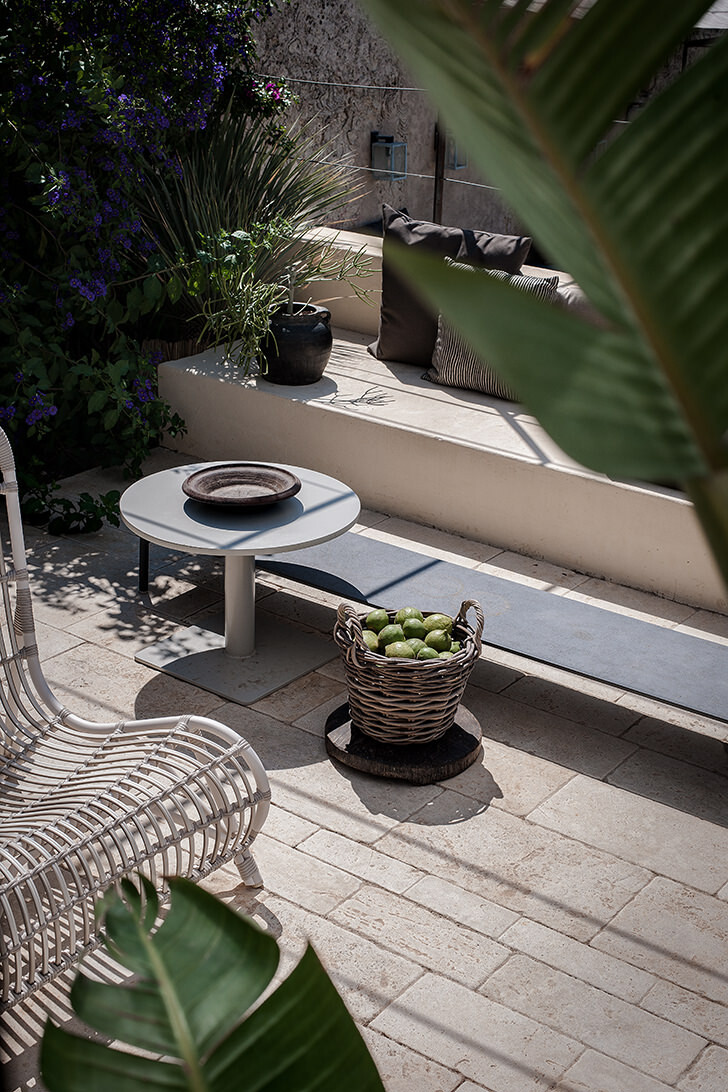 Sofa on the terrace