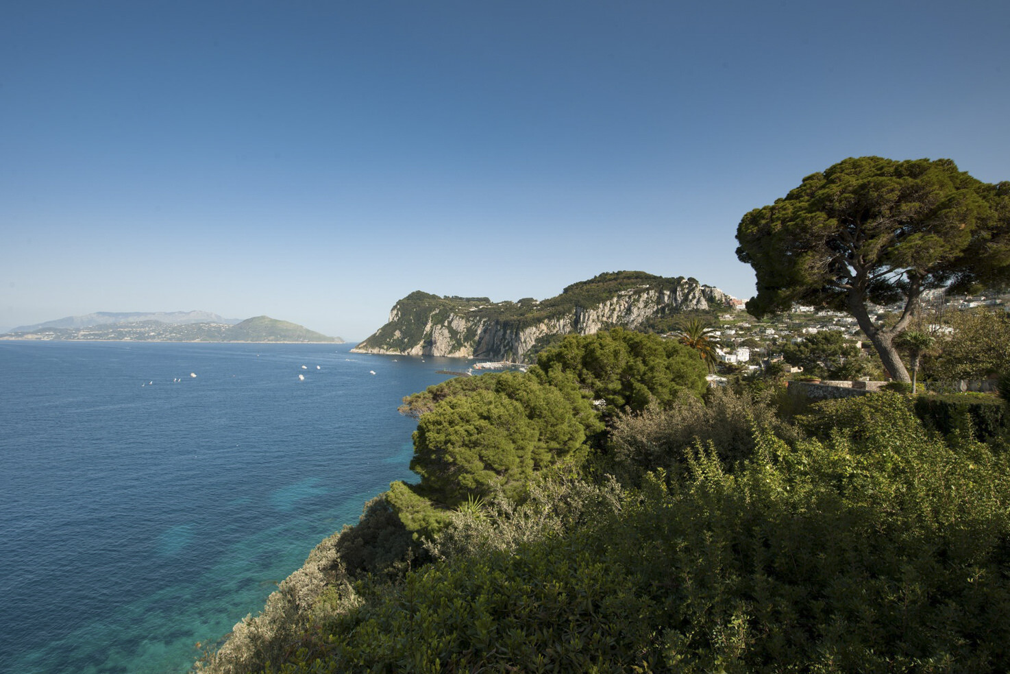 View over the Bay of Naples