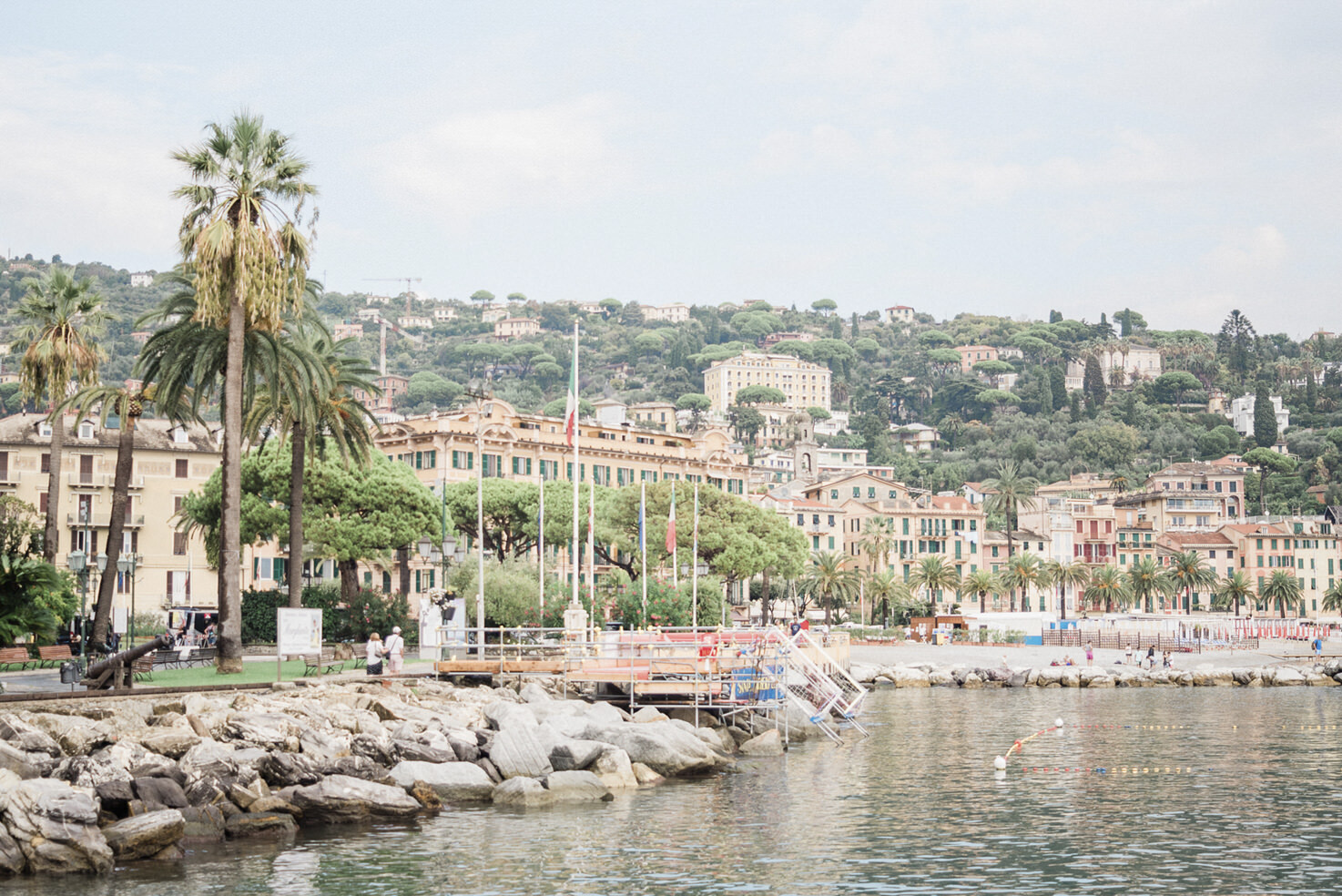 Panorama of the Riviera Ligure